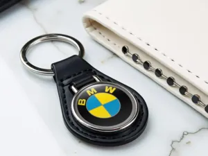 BMW Supporto Anello Pelle Stile Robusto Look Corsa